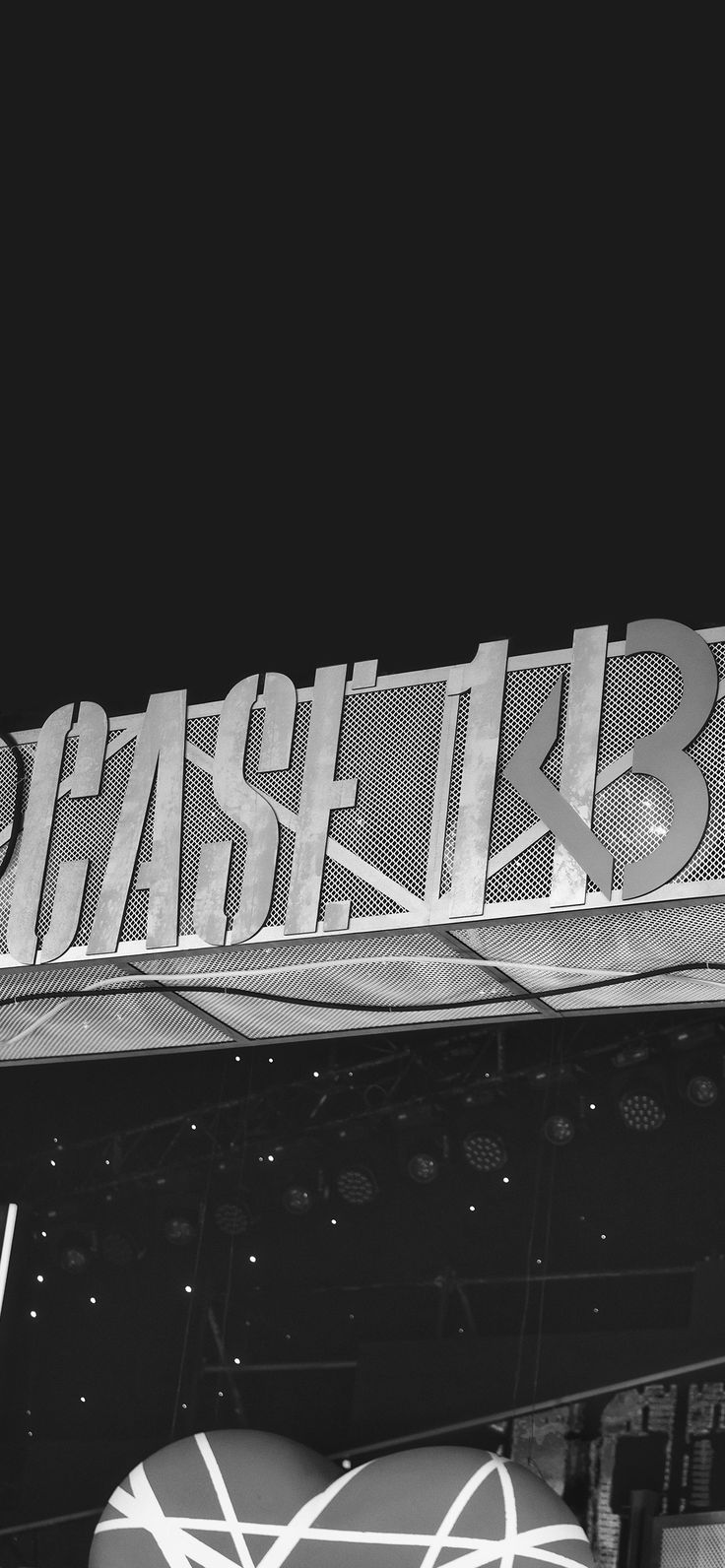 black and white photograph of the chase bank sign