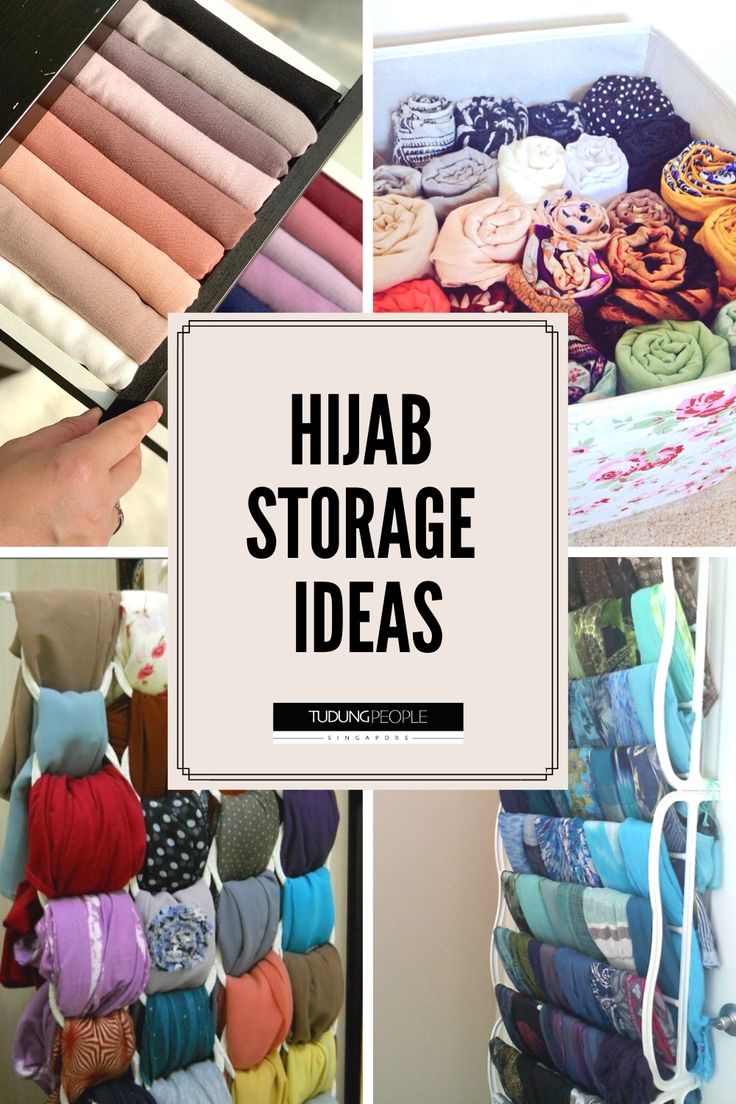 a collage of photos with the words hab storage ideas