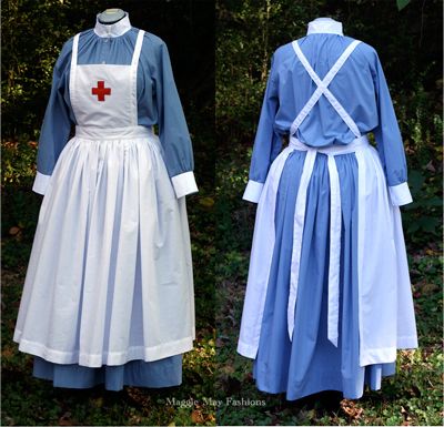 WWI red cross nurse uniform Nurse Becky, Clara Barton, Red Cross Nurse, Museum Ideas, Antique Things, Vintage Nurse, Alice Blue, Women's Uniforms, Wax Museum