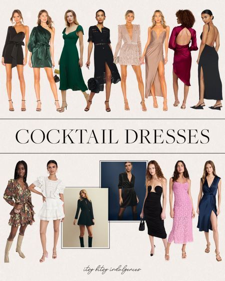 Autumn Cocktail Outfit, Dress For Night Party Classy, Old Money Cocktail Party Dress, Cocktail Day Dress, Formal Occasion Outfit, Cocktail Professional Outfit, Women Cocktail Dresses Evening Party, Trendy Cocktail Dresses 2023, Stylish Cocktail Dress