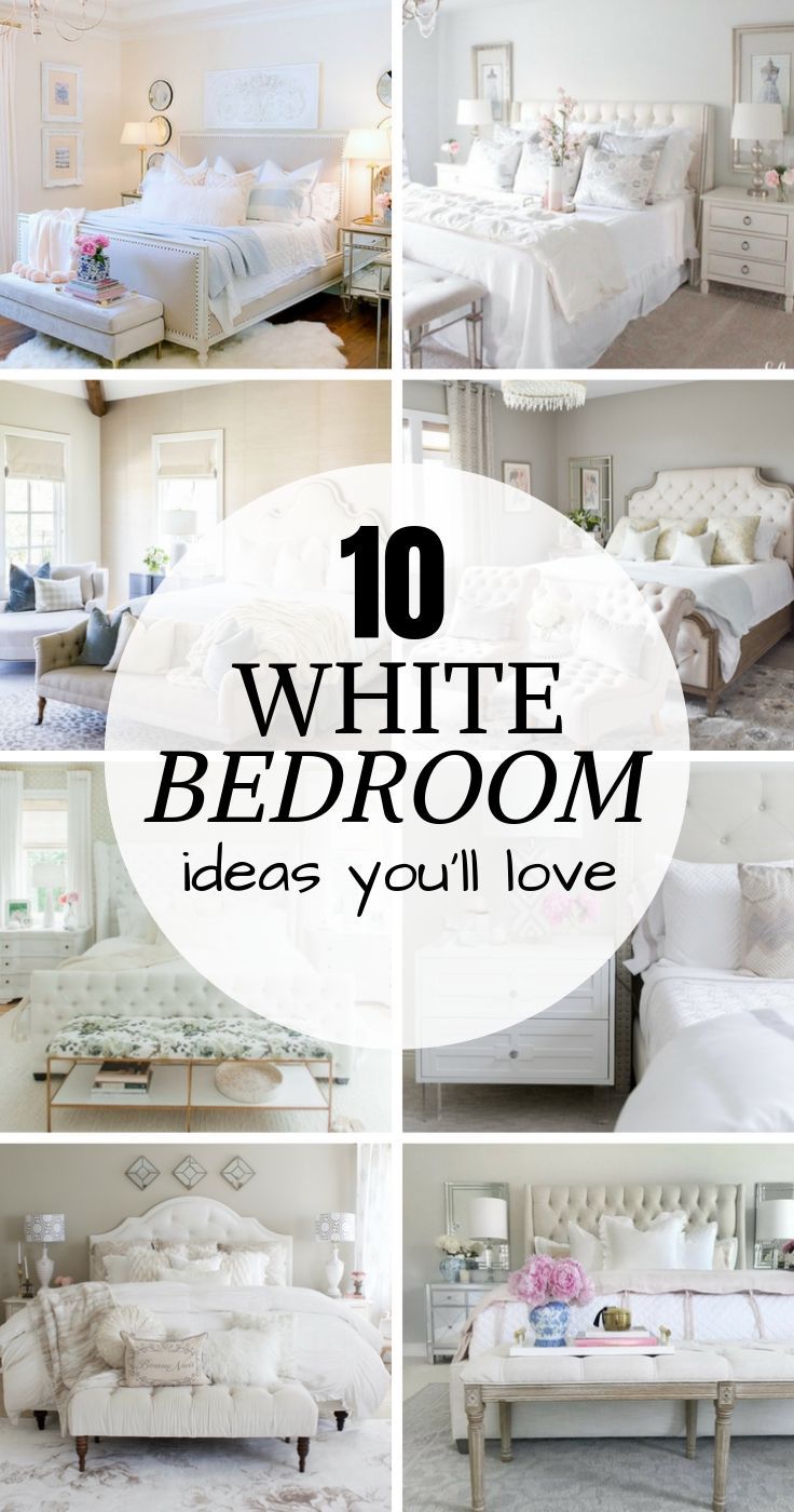 10 white bedroom ideas you'll love to have in your home this spring and summer