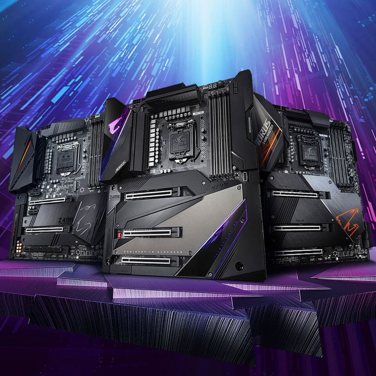 the new asus maximus gaming motherboard is displayed in front of an abstract background