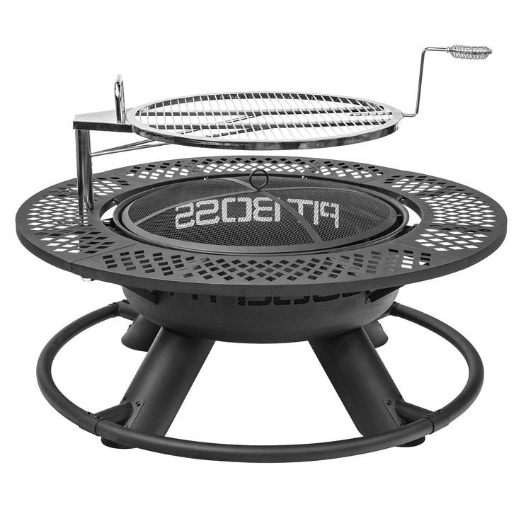 the pit boss bbq grill is ready to be used for barbecueing and cooking