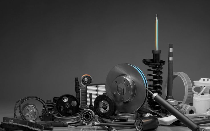 an assortment of different types of car parts