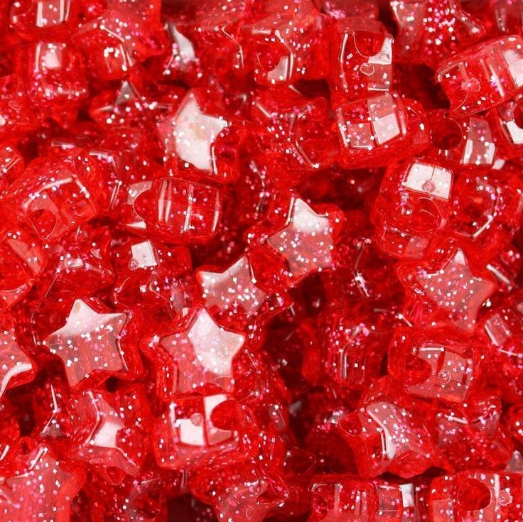 Red Star Pony Beads with glitter! Each listing is 50 Beads with discounts on order and shipping for multiple packs. See other heart and star bead items here: https://www.etsy.com/shop/BeadAndCraftStash?section_id=28275681 For chocolate treats, visit my other Etsy shop here: https://www.etsy.com/shop/JazzyAppleGal CHOKING HAZARD: small parts!! This is not a toy. For decorative use only. Not recommended for children under the age of 3 Pastel Beads, Star Beads, Making Necklaces, Kandi Bracelets, Pacifier Clips, Red Sparkle, Ruby Beads, Hair Braiding, Necklace Red