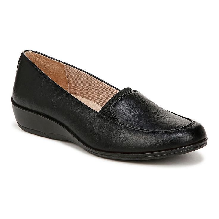 Get the perfect fit every time you wear these easy women’s LifeStride Ida slip-on loafers with a built-in stretch strap for extra comfort. Click this FOOTWEAR GUIDE to find the perfect fit and more! Get the perfect fit every time you wear these easy women’s LifeStride Ida slip-on loafers with a built-in stretch strap for extra comfort. Click this FOOTWEAR GUIDE to find the perfect fit and more! FEATURES Faux leather upper with a round toe, slip-on fit, built-in stretch strap and contoured outsol