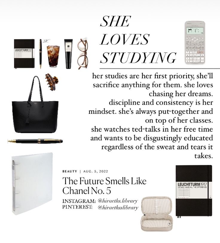 an advertisement for the future smell like brand called love's studying, which is featured in a magazine