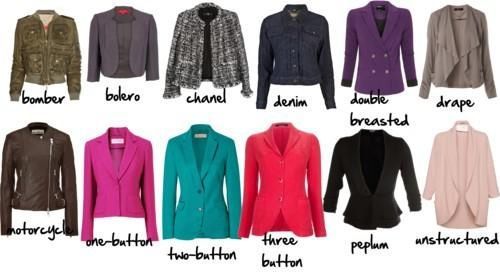 9 types of trending jacket styles and blazers. Different Types Of Jackets, Types Of Blazers, Fashion Terminology, Clothing Guide, Fashion Dictionary, Fashion Terms, Fashion Vocabulary, Types Of Jackets, Women's Jackets