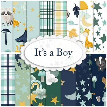 it's a boy digital paper pack