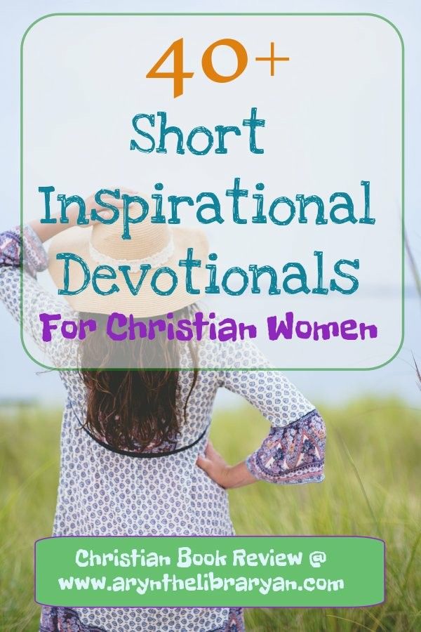 a girl with her hands on her head and the words, 40 + short inspirational devotions for christian women