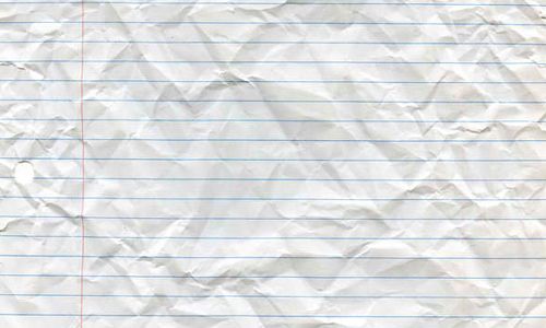 a piece of paper with lines on it