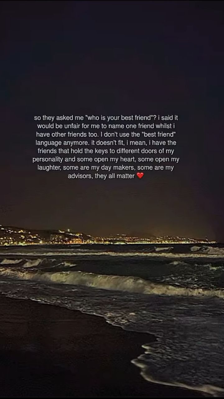 an image of the ocean at night with a poem written on it that says, i love you