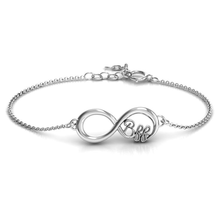 BFF Friendship Infinity Daughters Bracelet 3 Besties, Besties Birthday, Bff Bracelet, Daughter Bracelet, Puzzle Jewelry, Mothers Bracelet, Infinity Jewelry, Fingerprint Jewelry, Bracelet Box