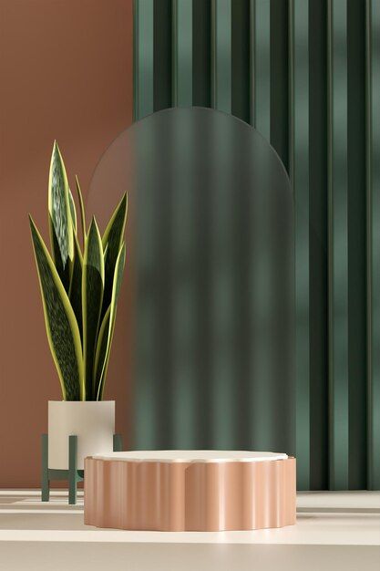 a potted plant sitting on top of a table next to a window with vertical blinds