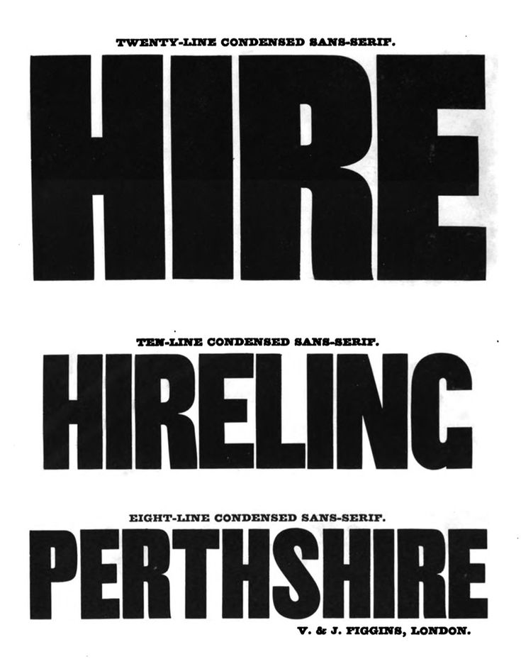 three black and white typefaces with the words hire, hire, perthshre