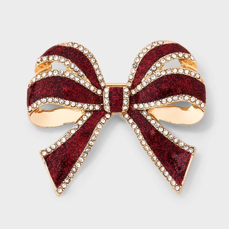 Add a festive touch to your holiday wardrobe with SUGARFIX by BaubleBar's Take A Bow Brooch. This vibrant red bow design is the perfect accessory to make any outfit merry and bright. Elegant and cheerful, easily pin this holiday brooch onto anything from your jackets and sweaters to your dresses and purses. Nutcracker Dance, Favorite Christmas Desserts, Grinch Movie, Advent Calendar Activities, The Grinch Movie, Ladies Brunch, Kitschy Christmas, Chocolate Advent Calendar, Calendar Activities