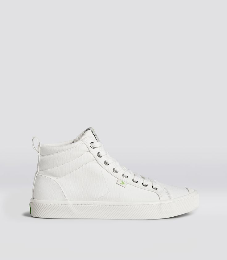 CARIUMA: Women's White High Top Canvas Sneakers | OCA High Casual White Sneakers, High Cut Sneakers, Kpop Shifting, Clothing Png, Canvas Sneakers Men, White Sneakers Outfit, Canvas Sneakers Womens, Shoes Low, White High Tops