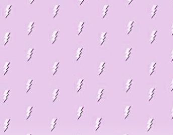 a pink background with white lightning bolts