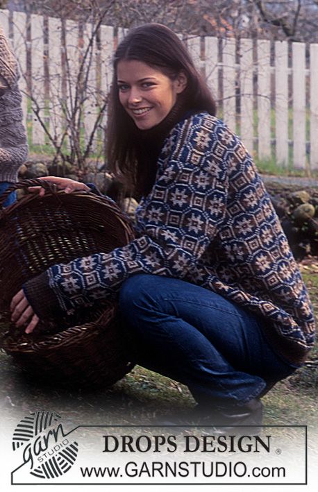 a woman kneeling down with a basket in her hand and another person standing next to her