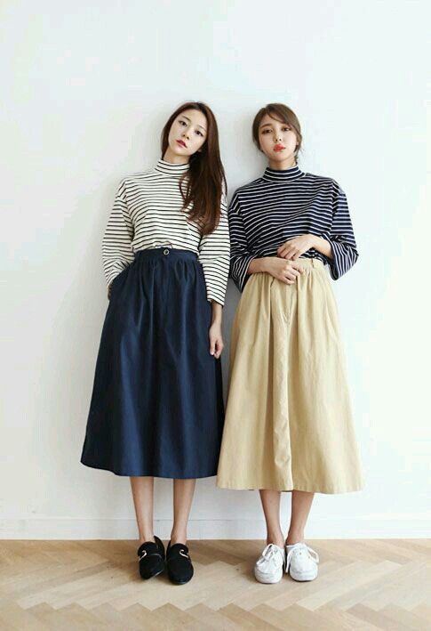 -P I N T E R E S T//DearAutumn- How To Wear Culottes, Japan Outfits, Interesting Fashion, Mode Ulzzang, Sister Missionary, Chic Summer Style, Modest Clothing, Japan Style, Mori Girl