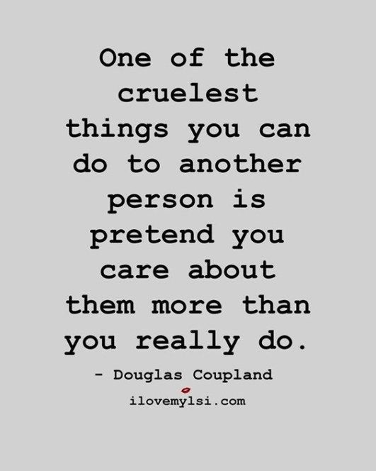 douglas copland quote about cruelest things you can do to another person