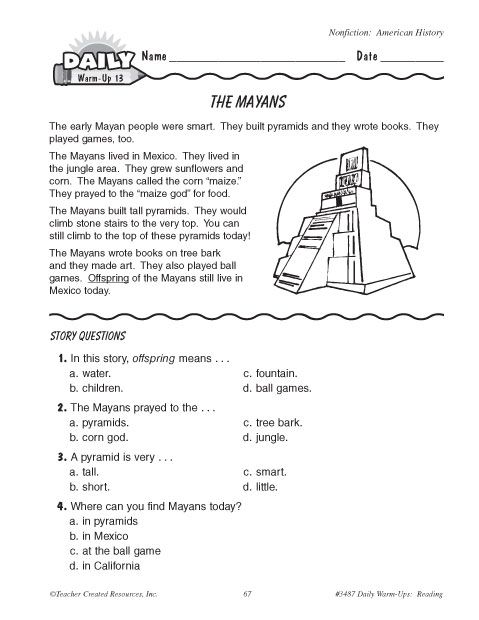 worksheet for reading and writing about the man's life in the ocean