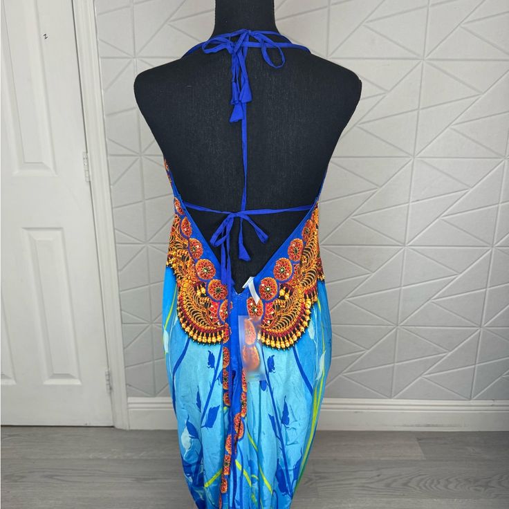 Maxi Dress, Long And Flowy Dresses Backless, Maxi Dress, Womens Dresses, Dresses, Women Shopping, Blue, Color