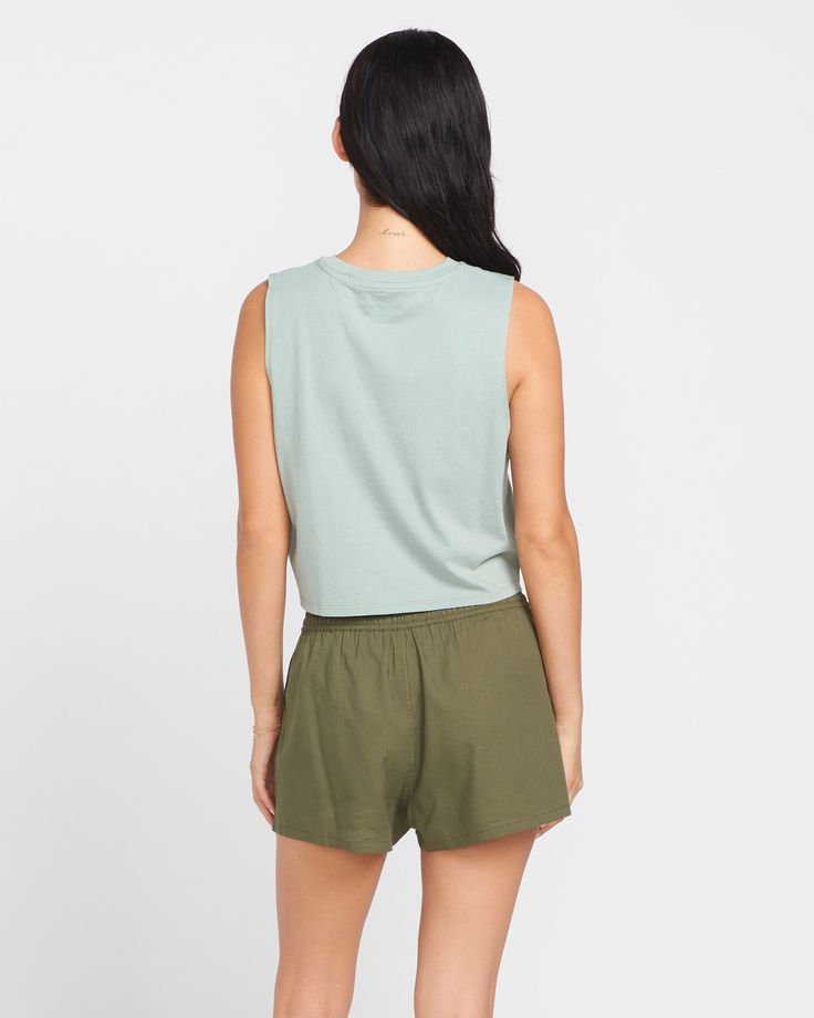 Kick back and cool off on hot days with the Stone Def shorts. Crafted from a breathable cotton-viscose blend, these pull-on shorts feature a relaxed, casual silhouette with side pockets and vents for added breathability. The self-drawcord waist ensures a perfect fit, making these shorts the ultimate choice for warm summer days. Featured here in green. - 
 - 54% Cotton / 46% Viscose Twill, 135GSM
 - Pull on short with self drawcord
 - Side entry pockets
 - Side seam vents at bottom opening
 - Clamp label at hemline Snow Surfing, Kick Backs, Cotton Viscose, The Stone, Hot Days, Summer Days, Army Green, Work Wear, Personal Style