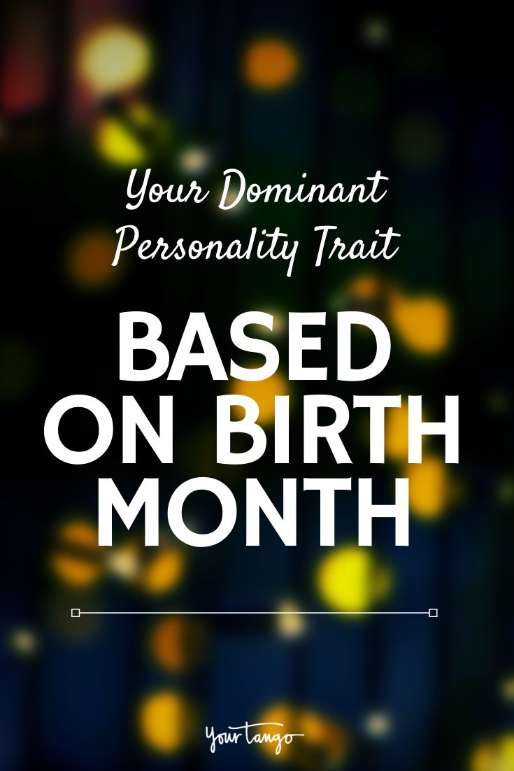 What Are Your Dominant Birth Month Personality Traits? | YourTango #personality #birthmonth Month Personality, Birth Month Personality, Based On Your Birth Month, Personality Type Quiz, Personality Tests, Healing Waters, Vision Problems, Days And Months, Meeting New Friends