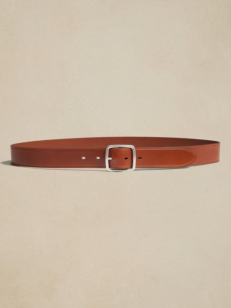 Men's Belts | Banana Republic Men's Belts, Brown Belt, Bottom Clothes, Tailored Trousers, Chinos Pants, Mens Belts, Leather Working, Leather Belt, Cognac