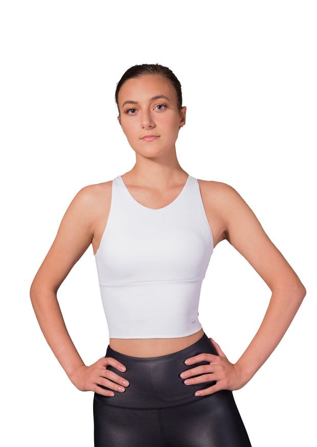 Liquid bra in black | YUCO Best Sports Bras, White Crop Top Tank, Medium Support Sports Bra, Liquid Leggings, High Neck Designs, Workout Crop Top, Cute Crop Tops, Support Bras, Active Women