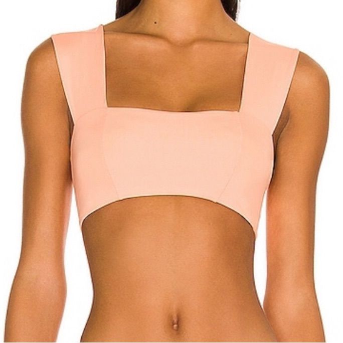 L*Space Parker Bikini Top In Tangy Nwt Multiple Sizes Available New With Tags - Top Only Parker Top Whether You Want To Wear A Bikini Top With Classic Straps Or With More Of A Halter Vibe, This Sleek Version Gives You Both Options. Can Be Worn Backward Or Forward! Two Tops In One! Lined 80% Nylon, 20% Spandex Hand Wash, Dry Flat No Pads Style # Lspat17 Xs - I31395 S - M31405 L - O31415 Cruise Wear, Nautical, Tropical, Bright, Vacation, Travel, Vacay, Summer, Spring Break, Swim, Resort Wear, Beac Bra Friendly Sleeveless Tops For Sunbathing, Sleeveless Bra Friendly Tops For Sunbathing, Sleeveless Bra-friendly Tops For Sunbathing, Cropped Tops For Poolside, Fitted Pink Crop Top For The Beach, Pink Triangle Top Crop Top For Vacation, Pink Beachwear Crop Top For Spring, Pink Triangle Top With Built-in Bra, Fitted Peach Crop Top For Summer