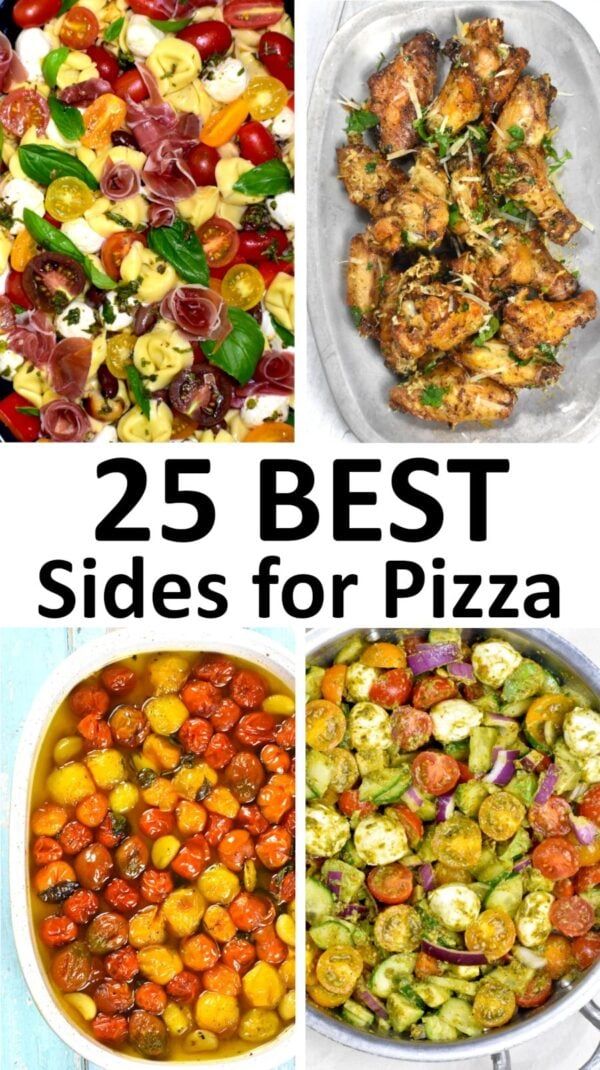 the 25 best side dishes for pizza