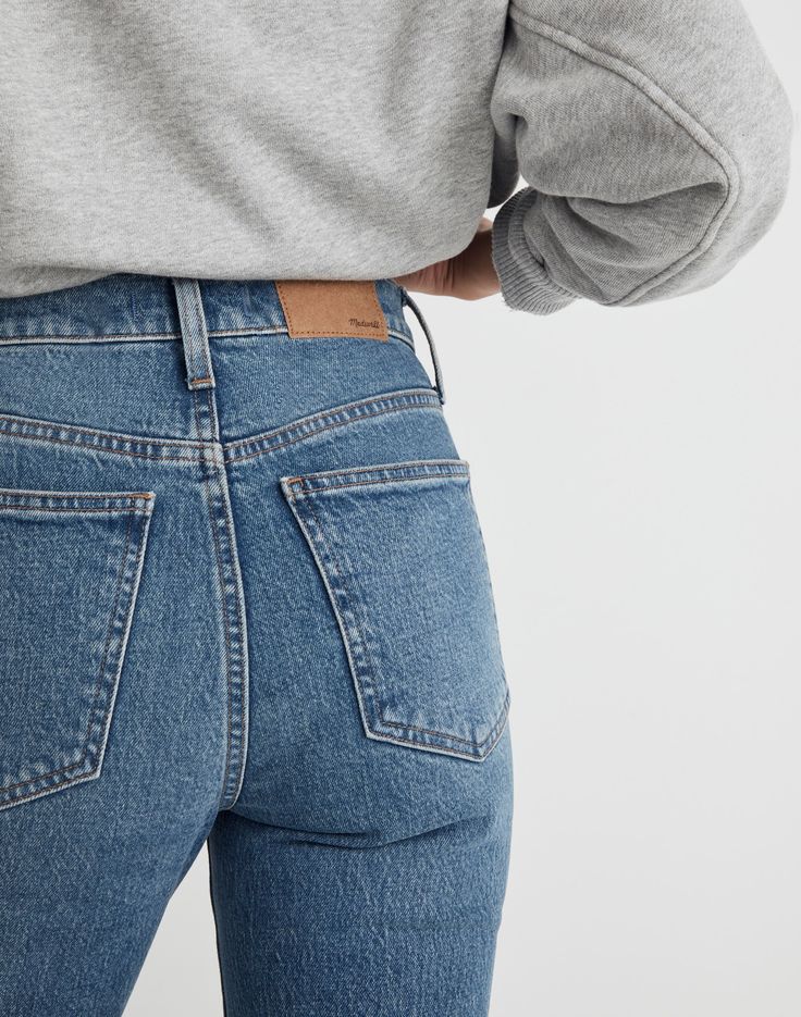 The Perfect Vintage Jean in Kepler Wash Clothing Jeans, Denim Details, Cinched Waist, Vintage Jeans, Walking Dead, Stretch Denim, Straight Leg Jeans, Leg Jeans, Madewell