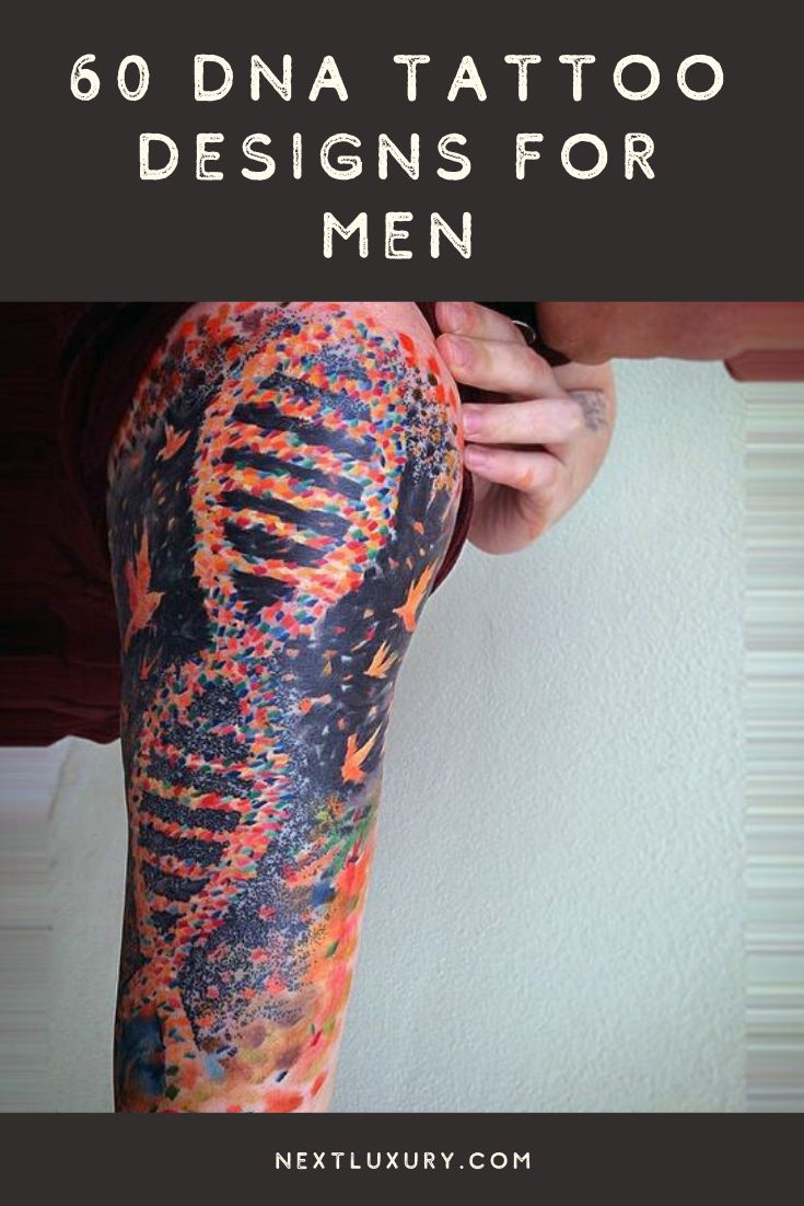 a person with tattoos on their legs and the words, 60 tattoo designs for men