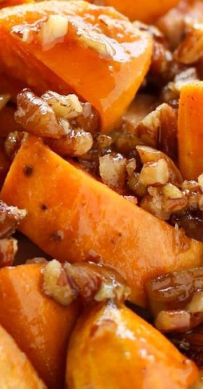 carrots and pecans are mixed together to make a delicious side dish or appetizer