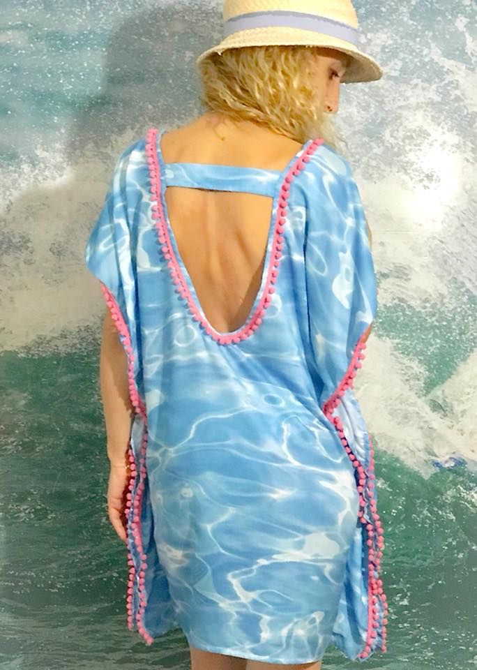 The Beach Cover Up Sewing Pattern will have your looking chic on your way to the beach, pool, lake or river!! It features V neckline, back strap, open side option or sewn side option. This is a digital PDF sewing pattern, not a paper pattern. Sizes: This PDF sewing pattern comes in sizes XXS - 5XL. Fabric Recommendation: This top is designed to be made using lightweight woven fabrics. Fabric options may include: Lace, Charmeuse, Organza, Silky Rayons, and Chiffons. Features: Sewn or open side op Cover Up Sewing Pattern, Beach Cover Up Pattern, Cover Up Pattern, Beach Coverup Pattern, Sewing Swimwear, Suit Sewing Patterns, Ellie And Mac, Sell Dresses, Pattern Hack