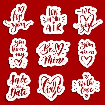 stickers that say i love you in different languages