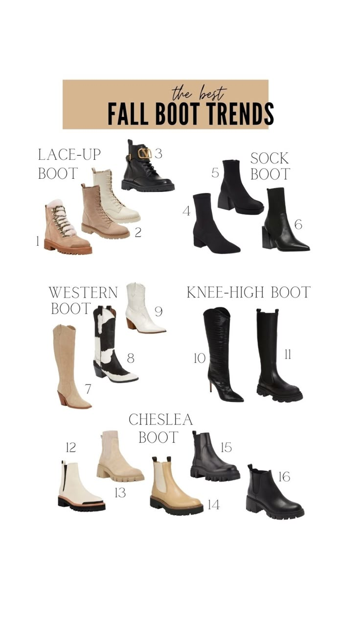 Women Fall Boots, Boots Trending, Boots Ankle Outfit, 2023 Fall Trends For Women, Trendy Shoes Fall, Fall Tall Boots 2022, Fall 23 Boots, Popular Boots For 2023, Popular Boots For Women 2023