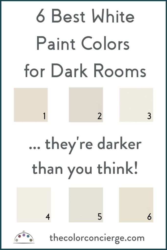 the best white paint colors for dark rooms they're darker than you think info