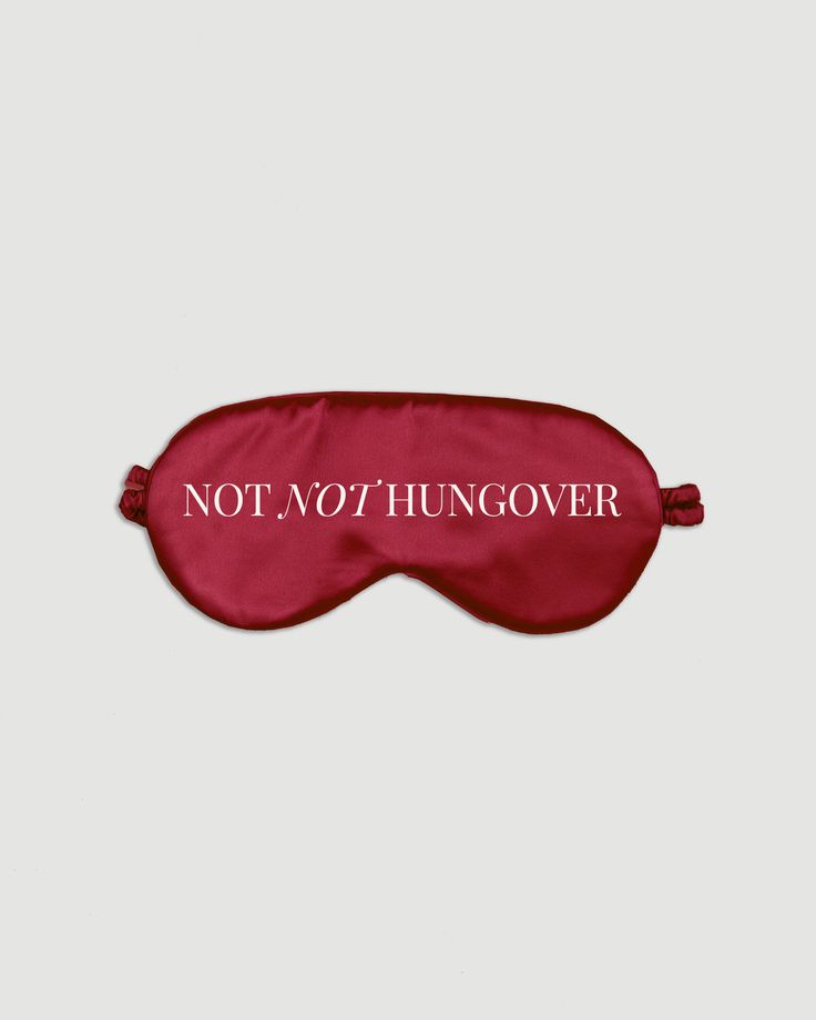 Picture all the girls with our latest "Not Not Hungover" eye mask in the stunning berry shade. A must-have for the perfect group photo on every hen party! Details: • One Size• Made with 100% pure silk filler and internal liner• Berry eye mask with white embroidery Cheap Eye Masks For Costume Party, Cheap Eye Masks For Costumes, Old Money Eye Mask, Elegant Luxury Eye Mask, Cheap Fun Eye Masks, Luxury Elegant Eye Mask, Chanel Sleep Mask, Eye Masks Silk, Luxury Formal Eye Mask