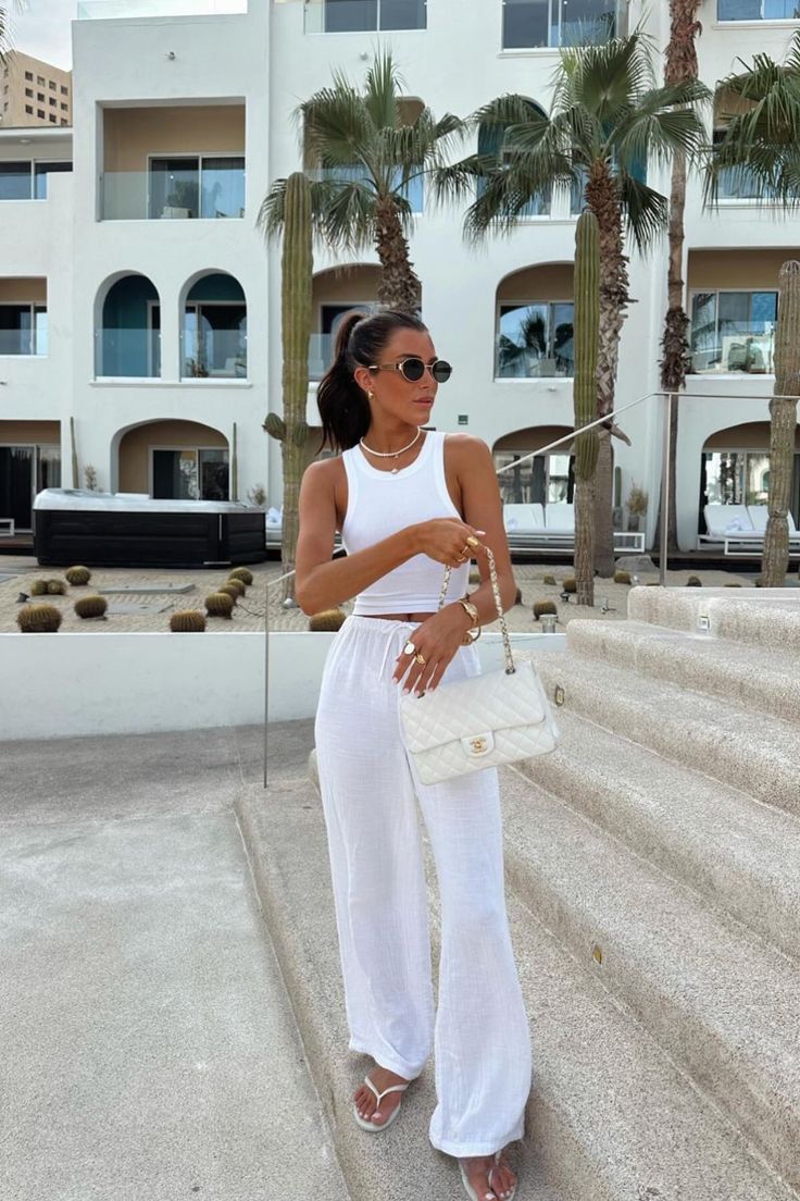 Mexico Beach Outfits, Summer Vacay Outfits, Dubai Outfits Ideas, Cabo Outfits, Mexico Vacation Outfits, Thailand Outfit, Dubai Outfits, Holiday Outfits Summer, Greece Outfit