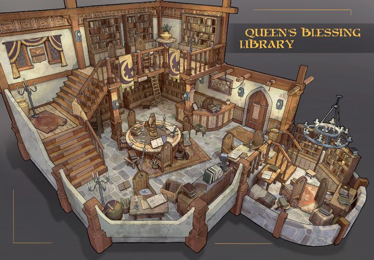 the interior of an old - fashioned library with lots of furniture