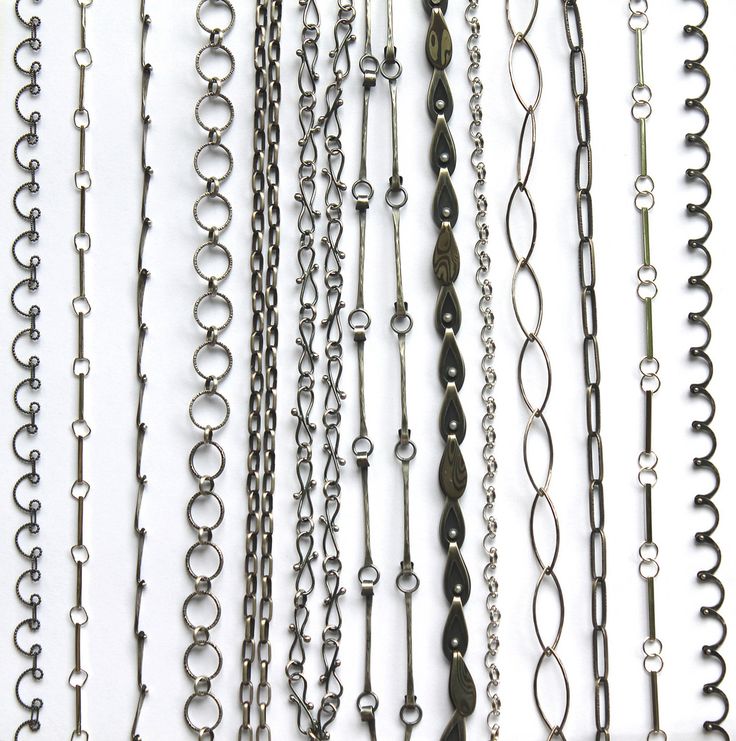 chains7 | by LynetteA Handmade Chains, Jewellery Chain, Chain Ideas, Jewelry Chains, Chain Making, Handmade Chain, Soldering Jewelry, Jewelry Design Inspiration, Jewelry Chain