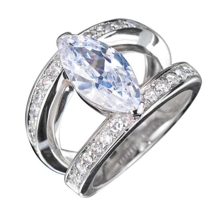 A flawless 3 carat, D colored Diamond ring set in platinum could easily cost you over $100,000. We give you the same look but for a fraction of the price. Our secret? We use the finest 925 sterling silver instead of platinum and our own famous flawless Diamondeau® - the Supreme Diamond Alternative gems instead of mined Diamonds. We will say it again... the same look for less, nobody will know you havent spent a fortune treating yourself unless you choose to let them in on the secret. A 2.6 carat Timeless Marquise Sterling Silver Ring, Luxury Marquise Diamond Ring With Vs Clarity, Elegant Marquise Diamond Ring With Vs Clarity, Luxury White Gold Topaz Ring With Prong Setting, White Topaz Ring With Brilliant Cut In Luxury Style, Luxury White Gold Topaz Ring In Sterling Silver, Luxury White Gold Topaz Ring With Round Cut, Dazzling Brilliant Cut Topaz Ring In White Gold, Elegant Platinum Topaz Ring With Brilliant Cut