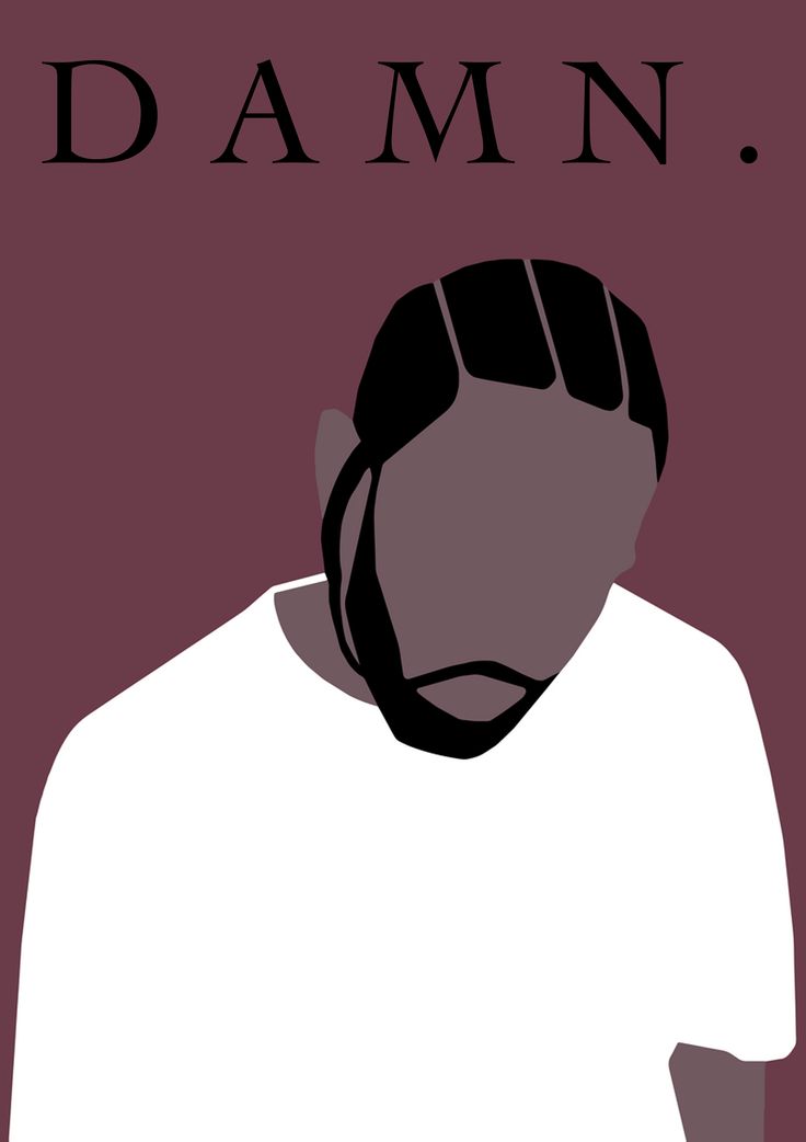 the silhouette of a man with his hair in a bun on top of his head