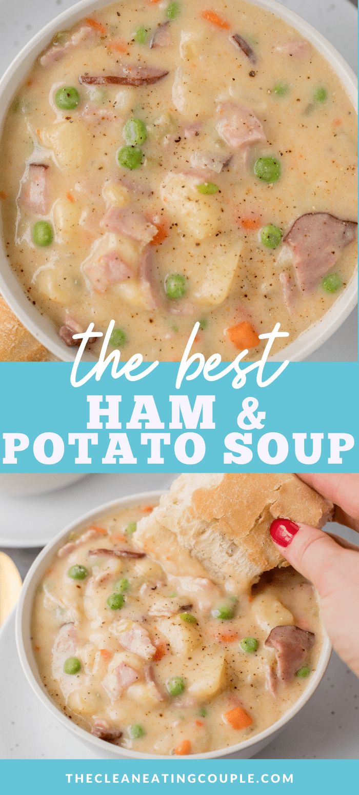 the best ham and potato soup recipe