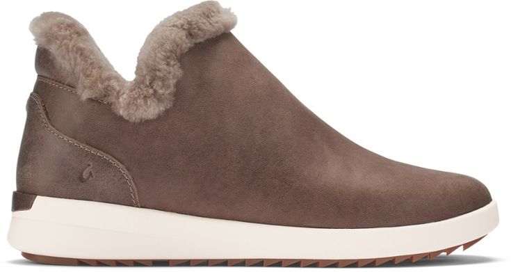 OluKai Malua Hulu Boots - Women's | REI Co-op Sorel Explorer Joan Boot, Sorel Evie, Womens Leather Booties, Womens Casual Boots, Women's Booties, Warm Taupe, Womens Waterproof Boots, Heart Shoes, Chelsea Boots Women