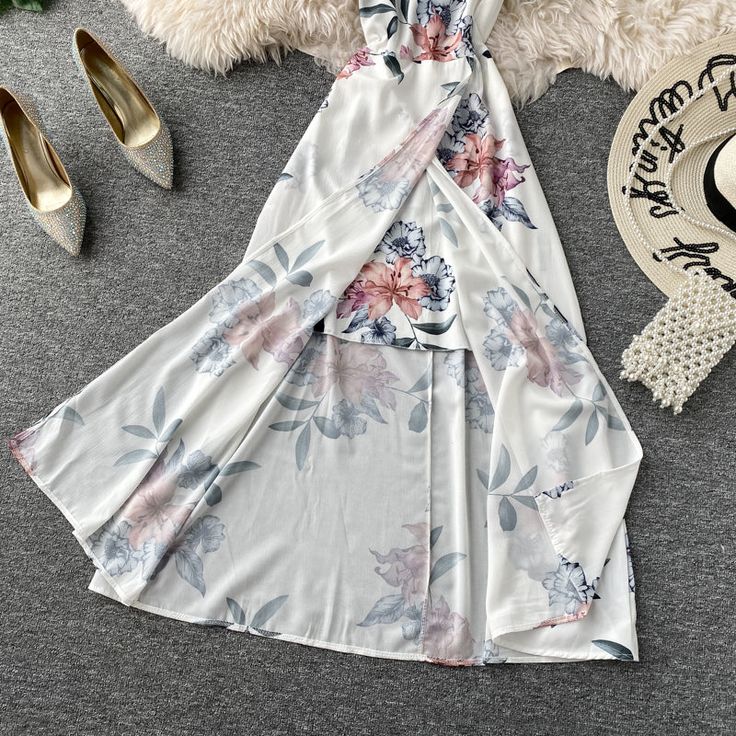 Materials: other Size: one size Color: white, dark blue Ruffle Dress, Kimono Top, Off Shoulder, Dark Blue, Color White, Women's Top, Blue, White, Color