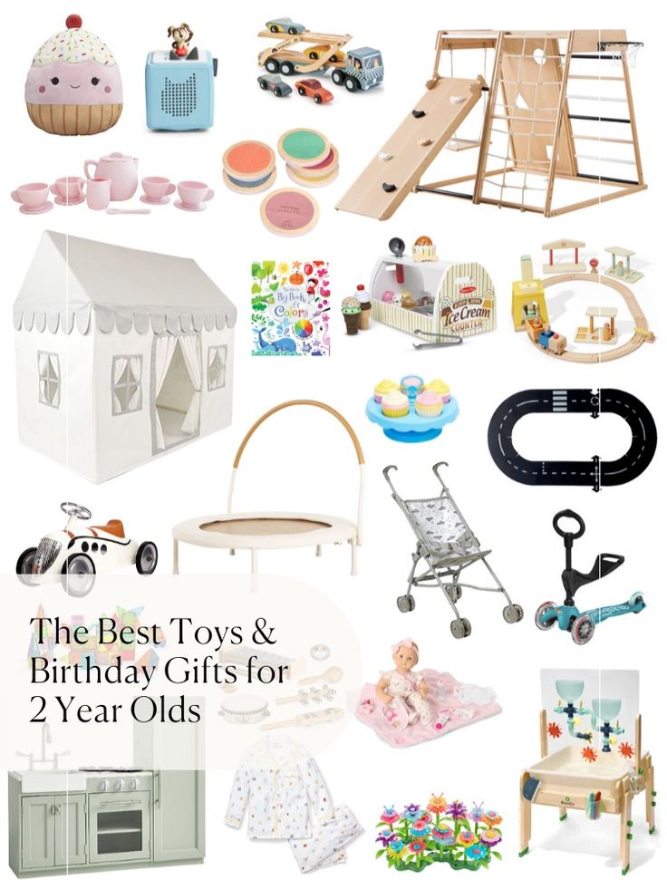 Gifts for 2 Year Olds: The Toys My Kids Love Toys For 2 Year Kids, Christmas Gift Ideas For One Year Old Girl, Best Gifts For Two Year Old Girl, Birthday Gift Ideas For 2 Year Girl, 2nd Birthday Gifts For Boys, Toddler Birthday Gift Ideas, Gifts For Two Year Old Girl, Gift Ideas For 2 Year Girl, Two Year Old Gift Ideas